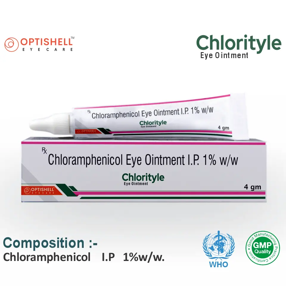 Chloramphenicol 1% Eye Ointment PCD Pharma Franchise
